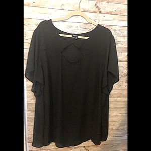 Torrid Keyhole Blouse.